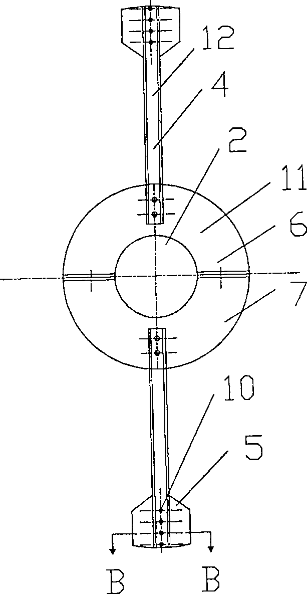 Axial positioning device for steam turbine low-pressure end outer vapor seal