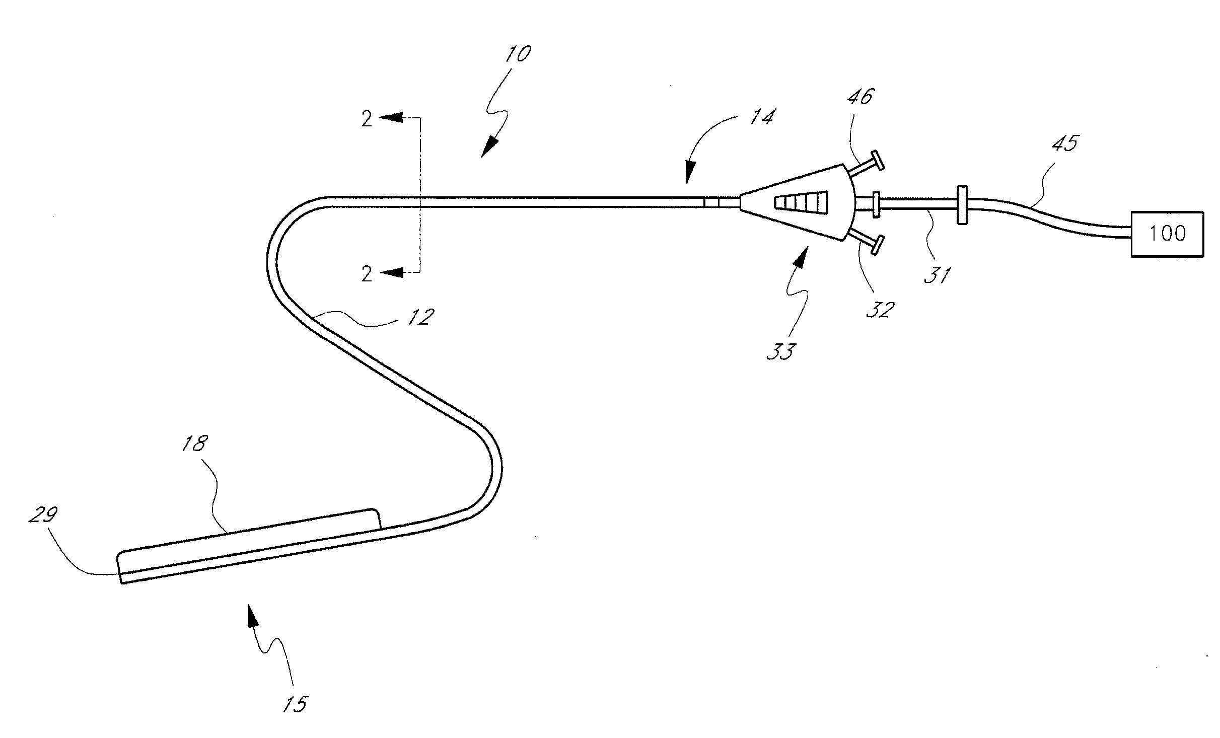 Catheter with multiple ultrasound radiating members