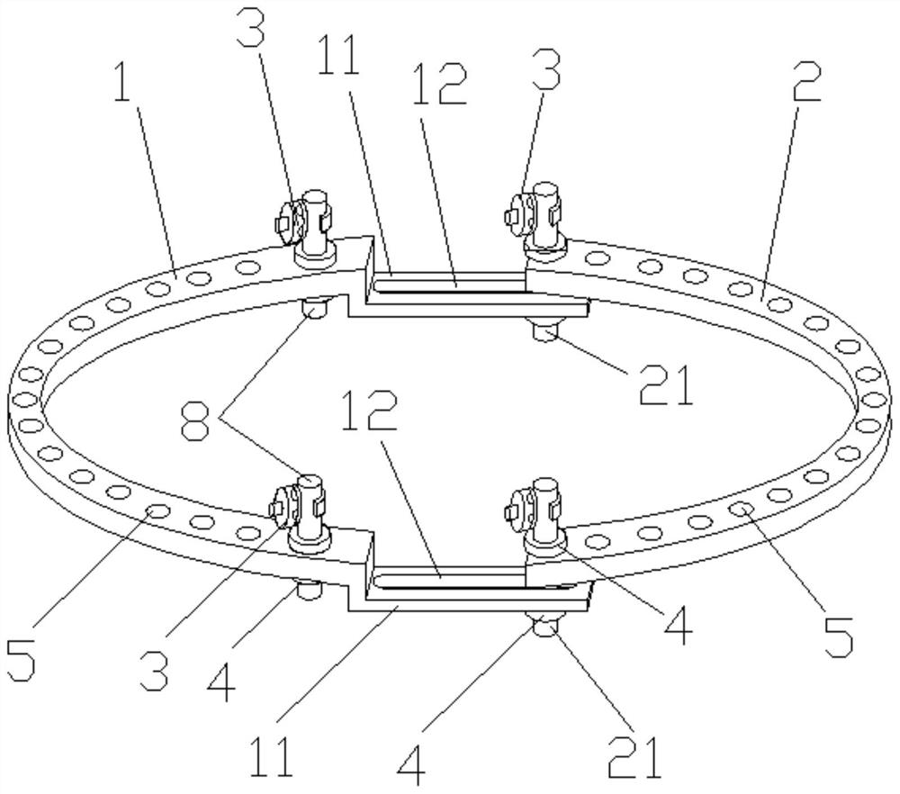 A retractable external fixation device for bone defect repair