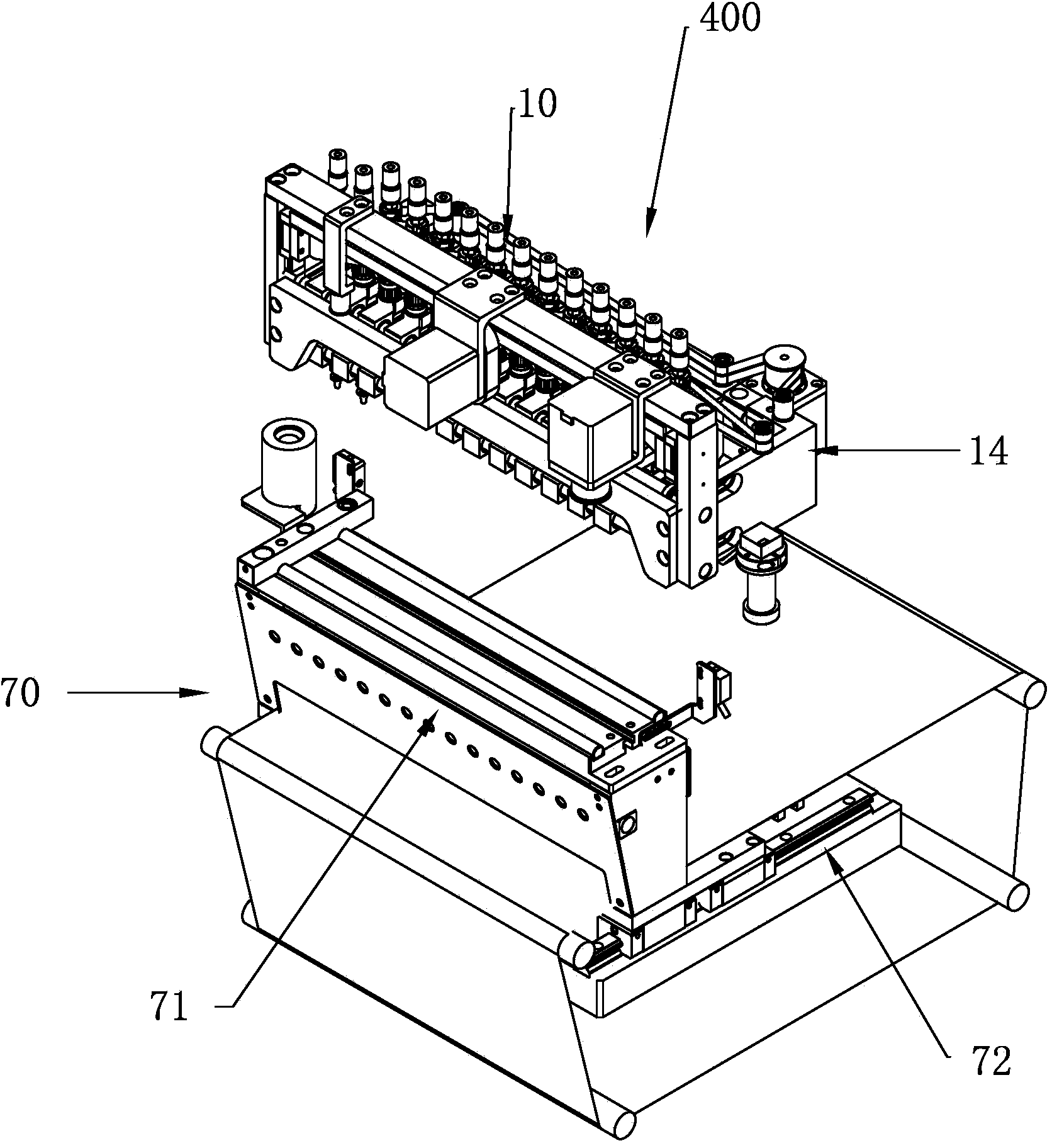 Matrix-type surface mounted device