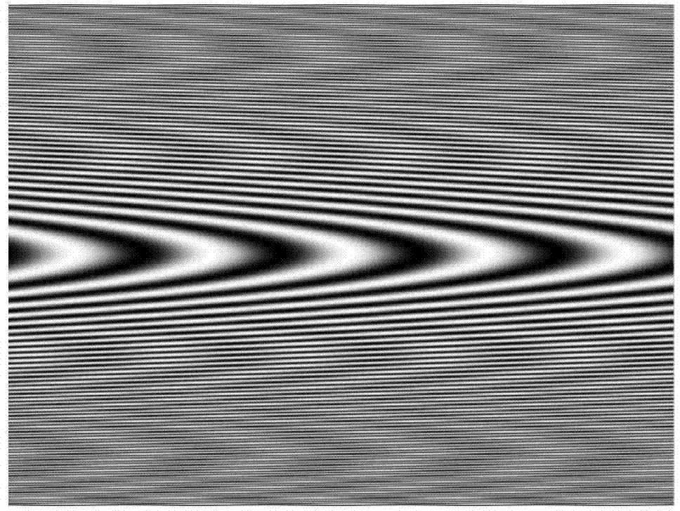 M-Z (Mach-Zehnder) electrooptical-scanning orthophoria synthetic aperture laser imaging radar transmitting system