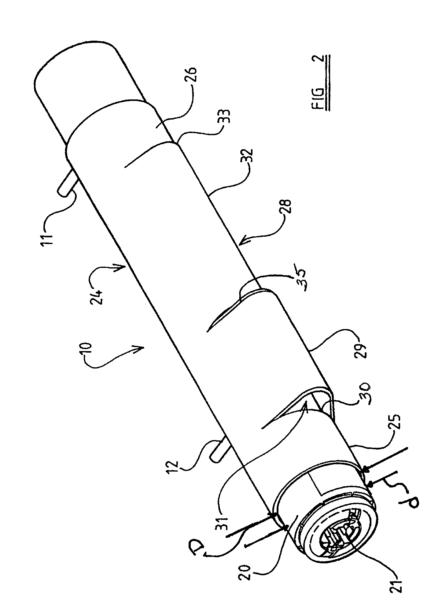 Gas deflector for an air-bag