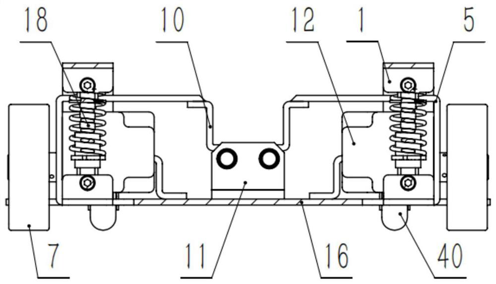 AGV intelligent mobile chassis