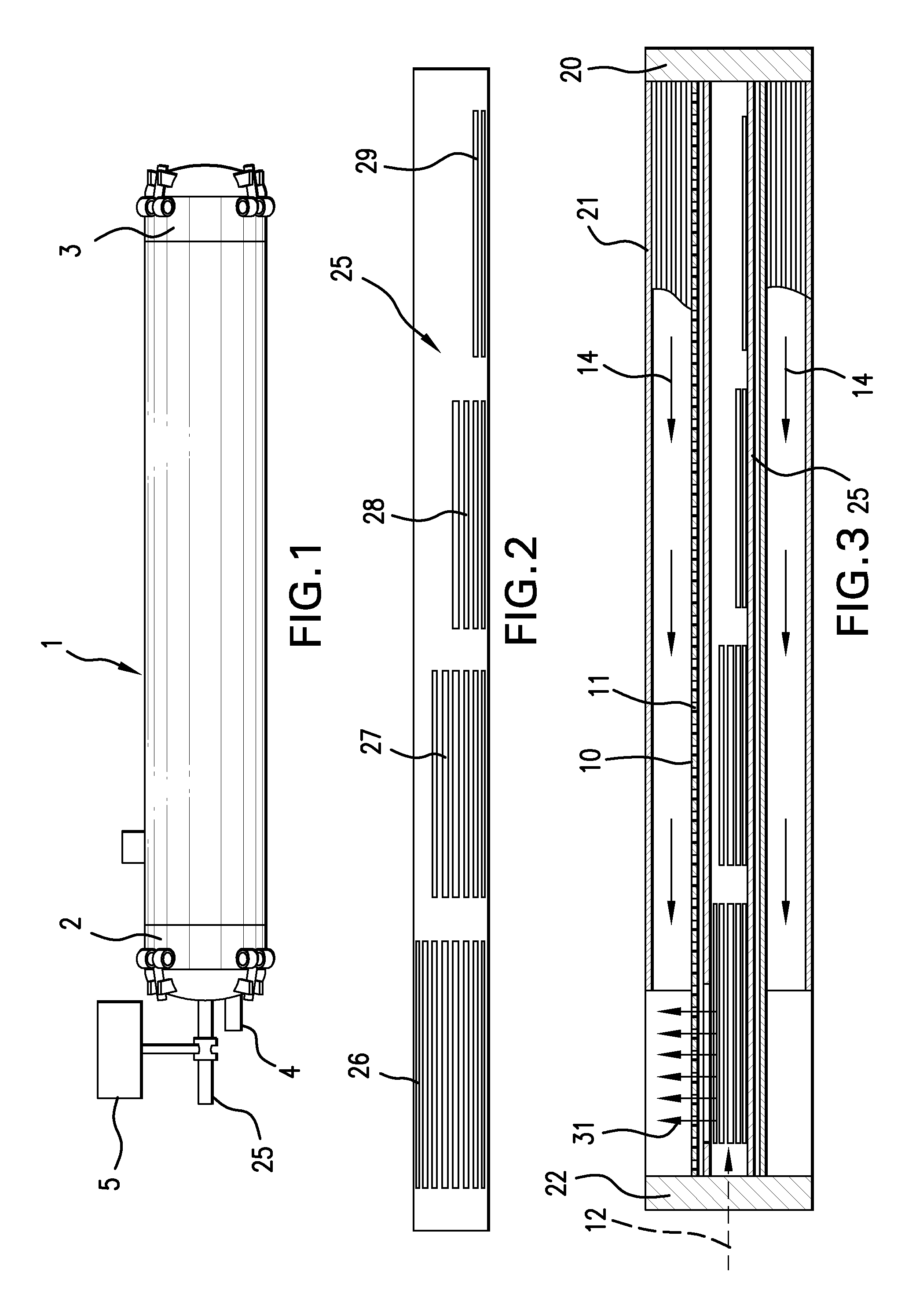 Air separation membrane module with variable sweep stream