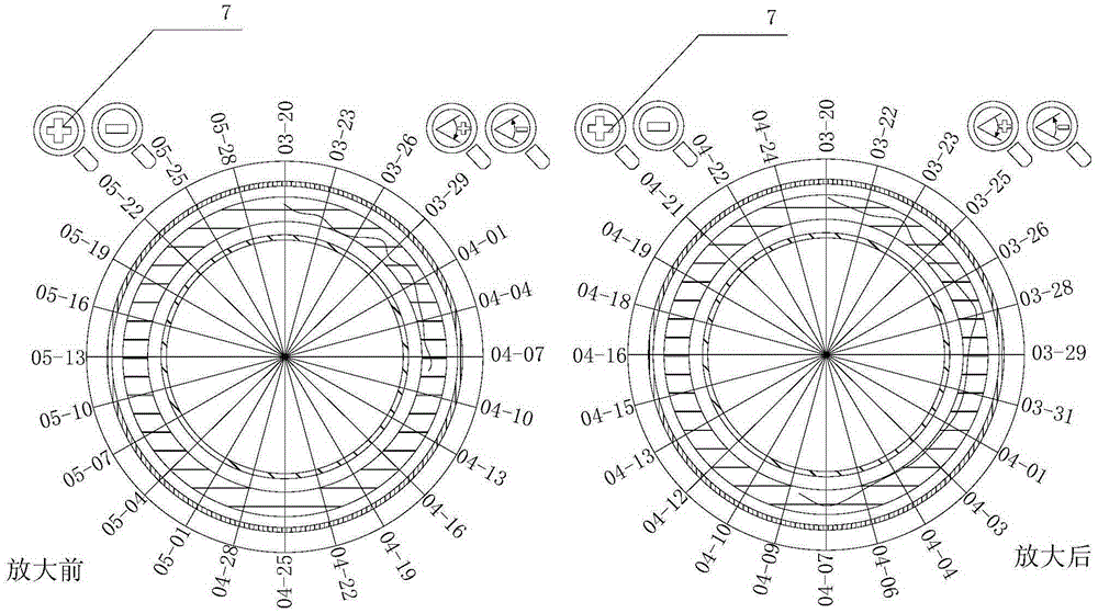 Graphical temperature recording method and graphical temperature recording device