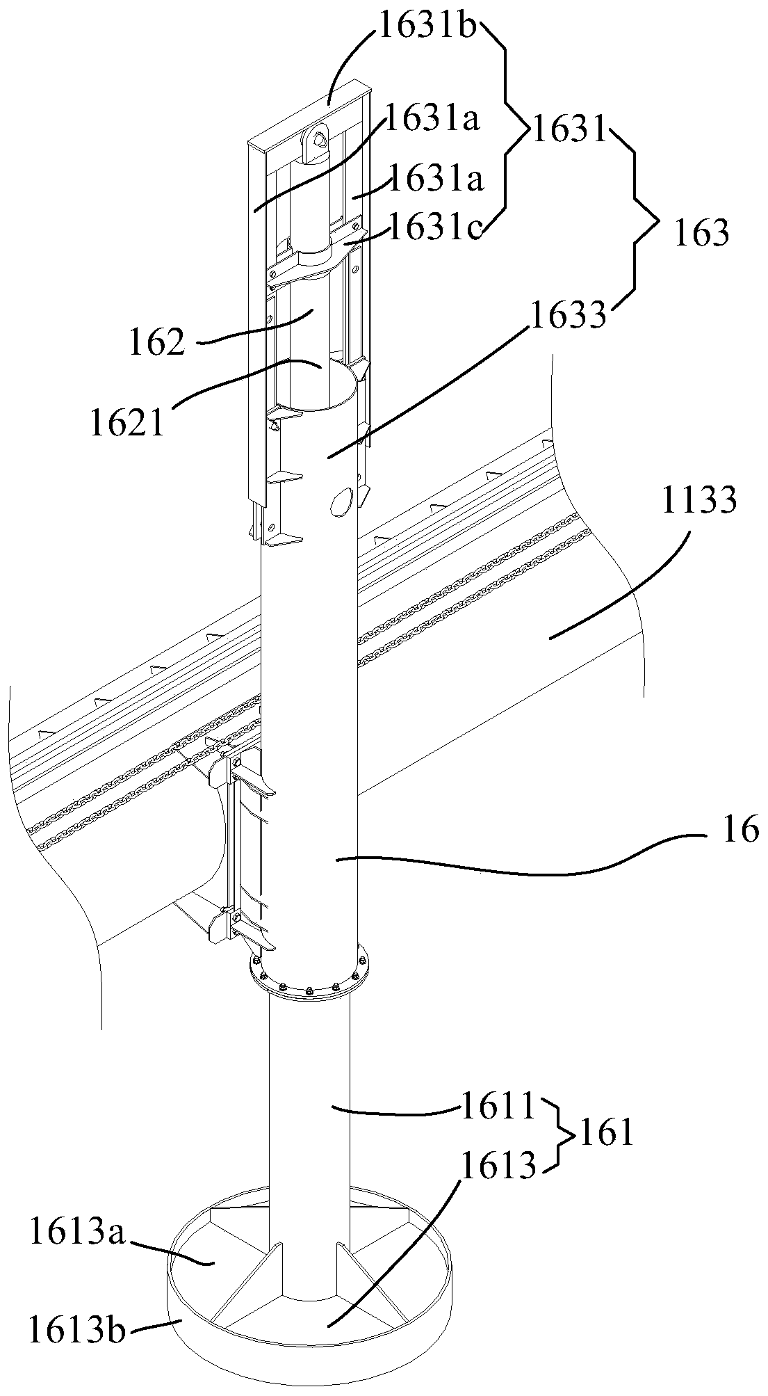 Automatic paver system with adjustable feet and method of operation