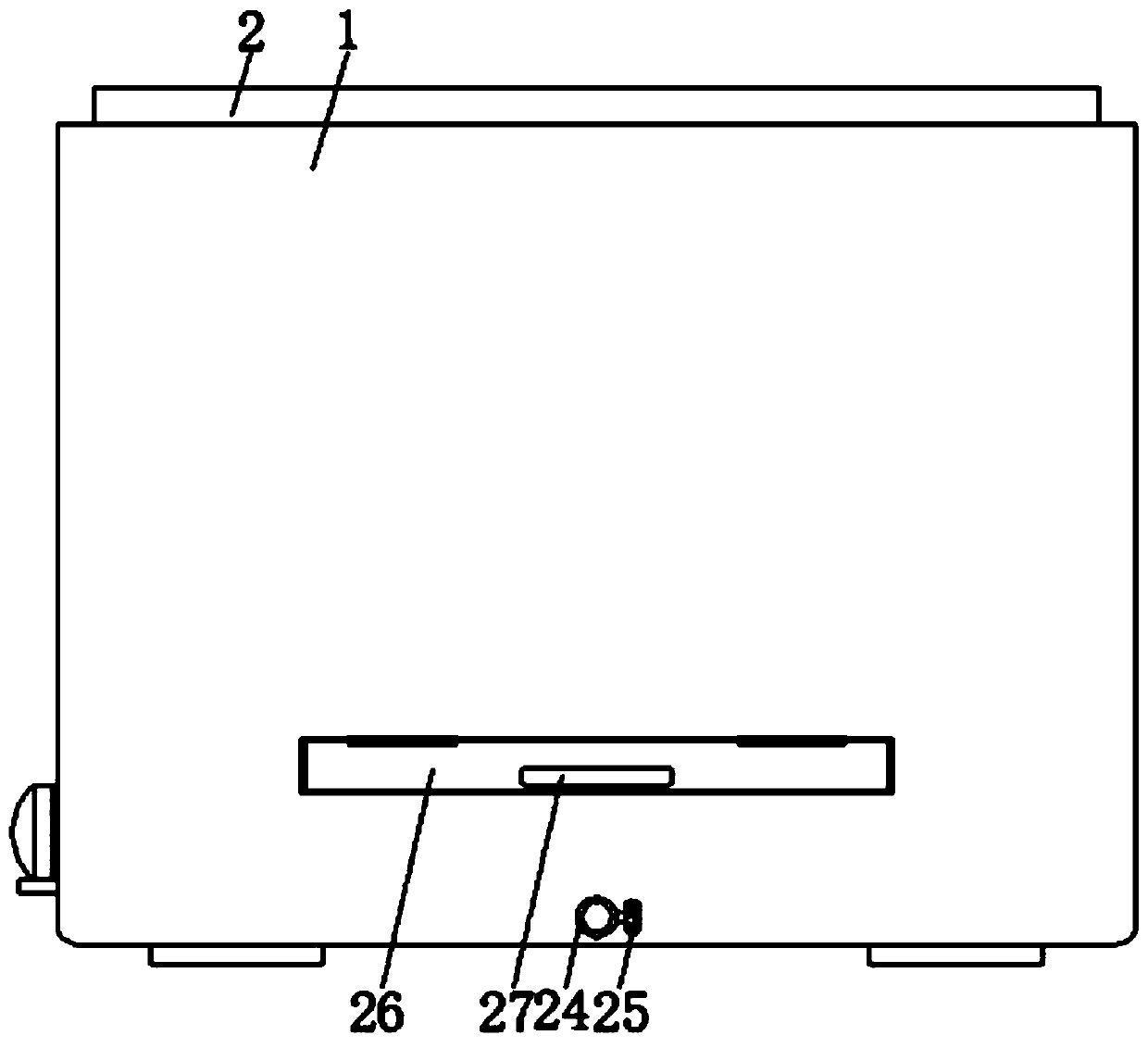 Intermittent discharging and double-shaft cleaning combined cobblestone cleaning device and cleaning method