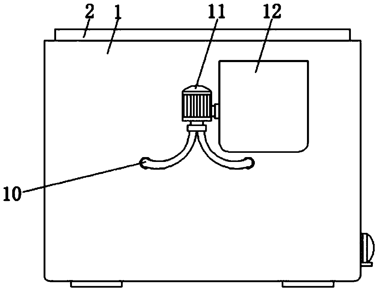 Intermittent discharging and double-shaft cleaning combined cobblestone cleaning device and cleaning method