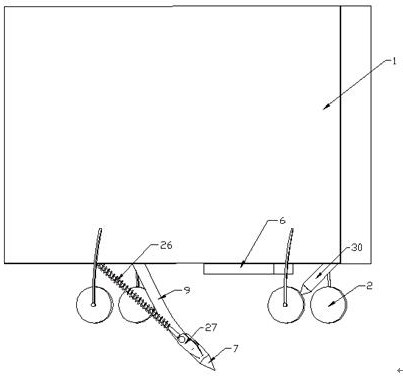 Soil loosening and layered fertilization integrated device