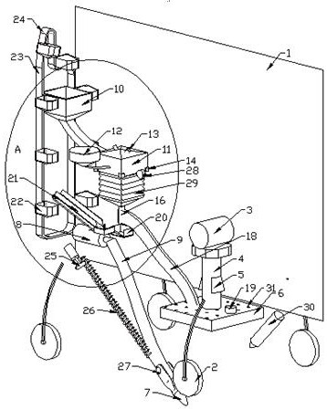 Soil loosening and layered fertilization integrated device