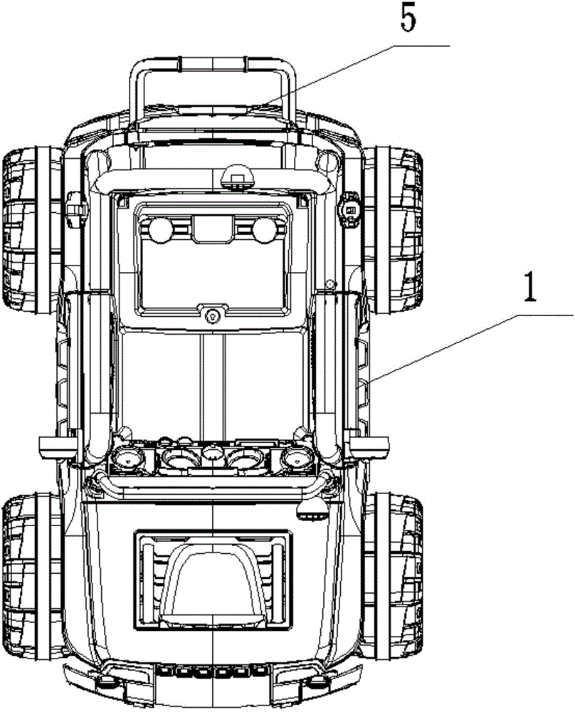 Novel child electrocar