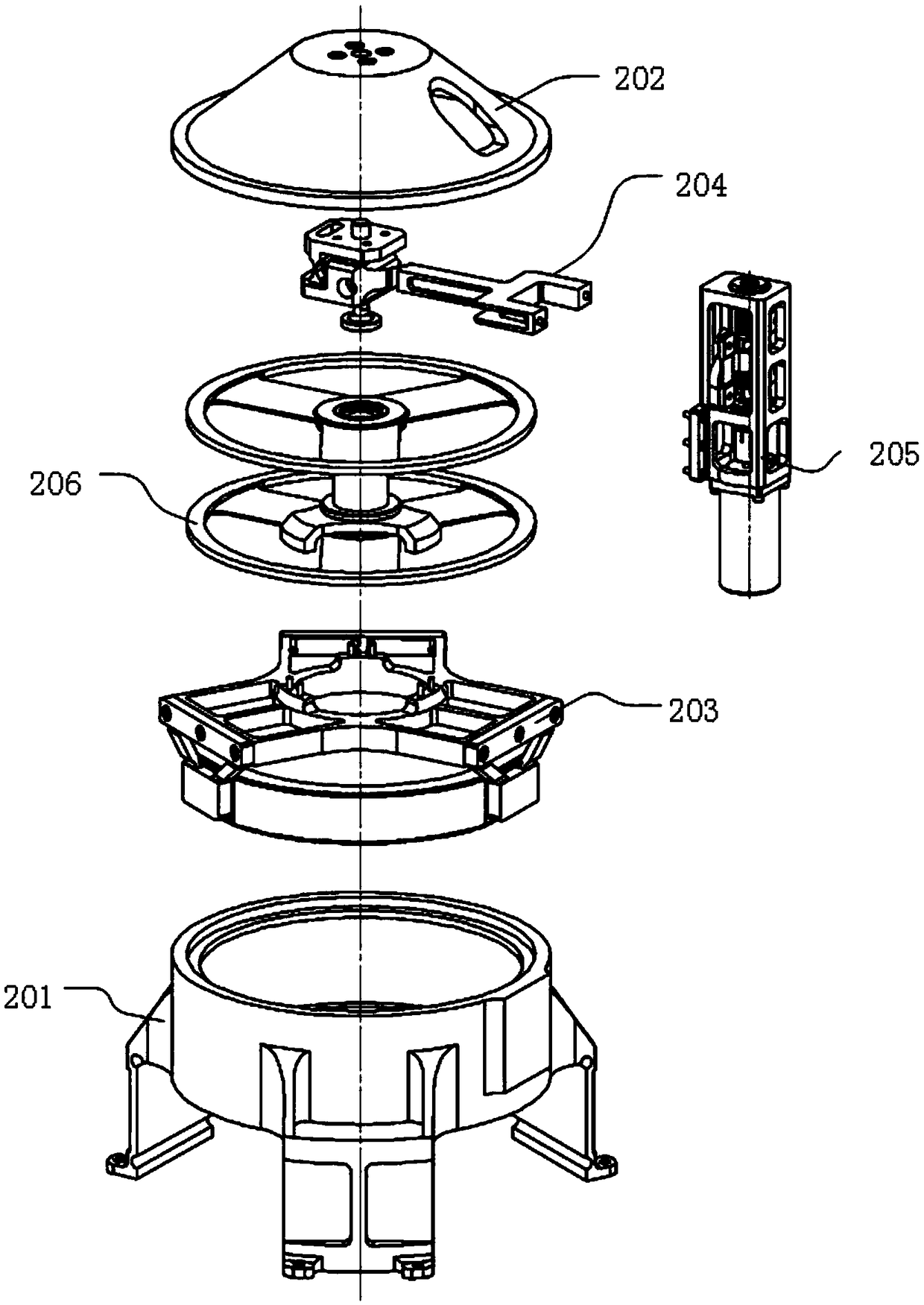 A Flexible Motion Mechanism for Focusing Secondary Mirror of Space Optical Remote Sensor