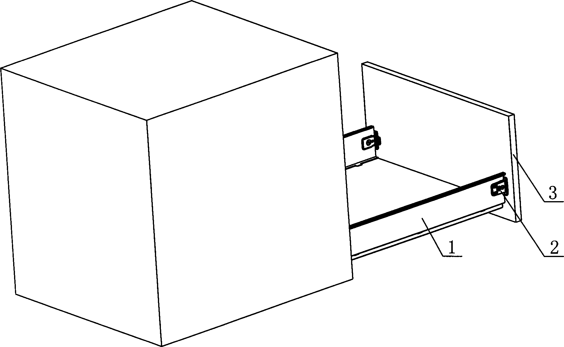 Drawer panel adjusting device