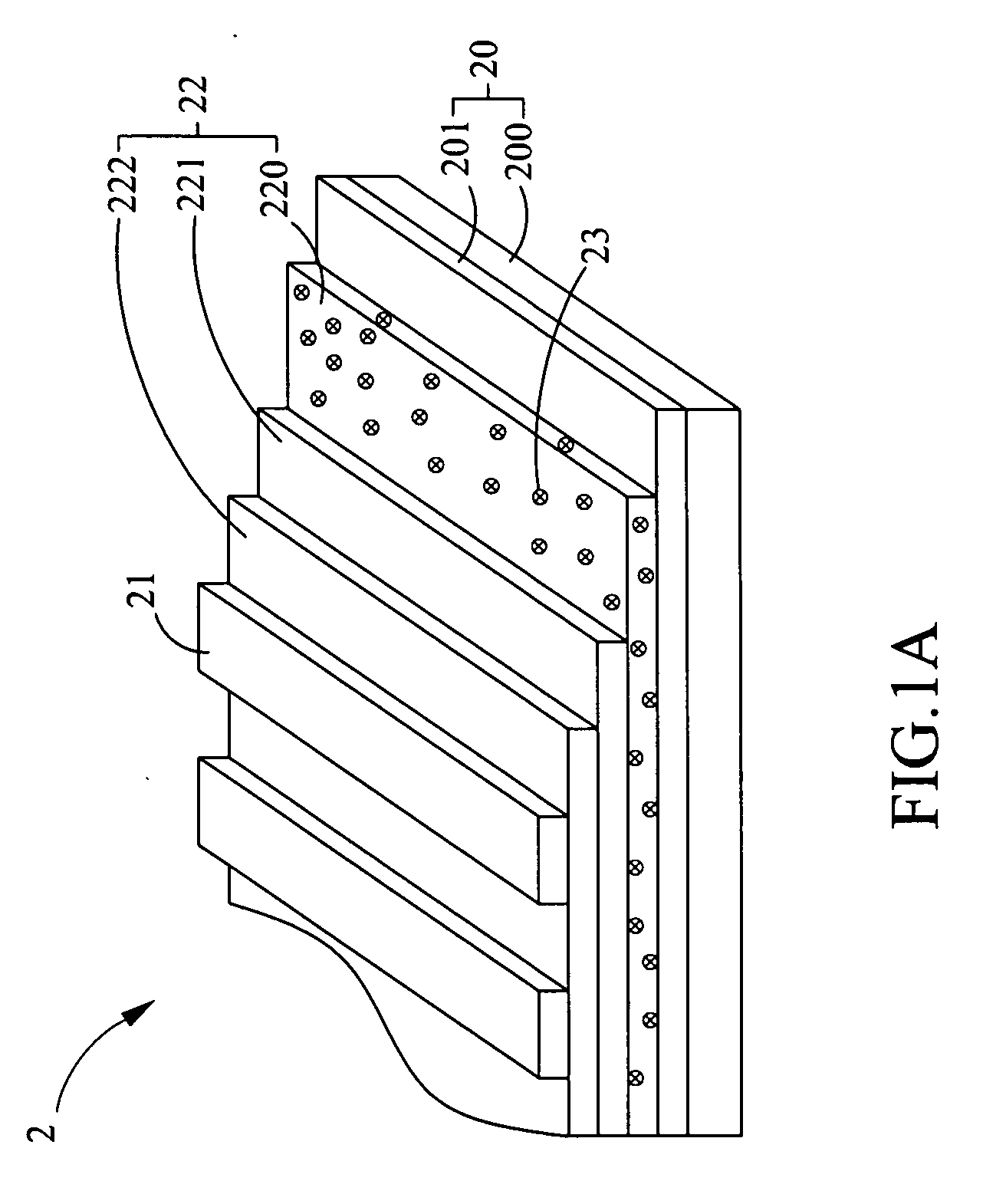 Photovoltaic cell having nanodots and method for forming the same