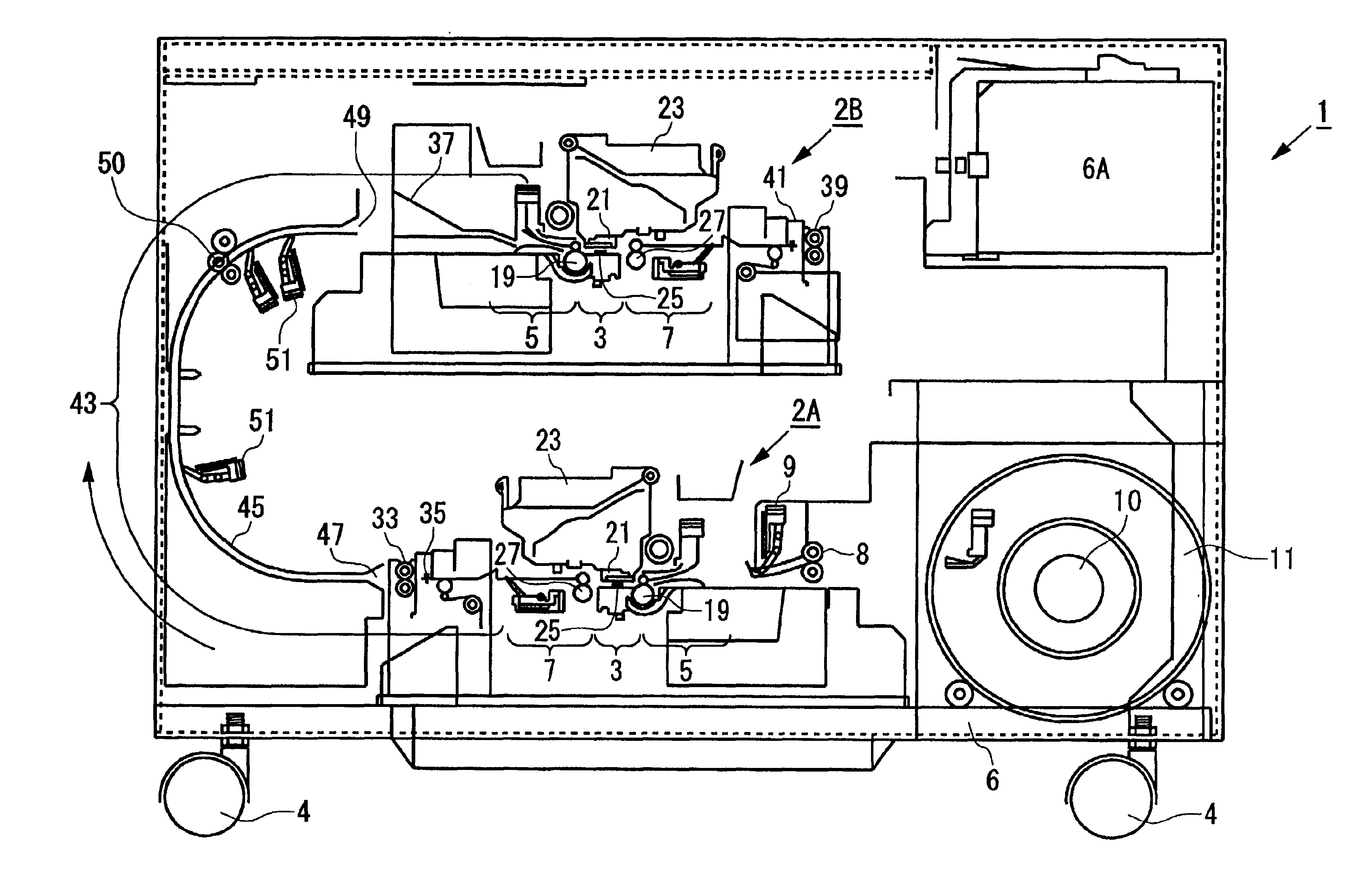 Double-sided printing apparatus
