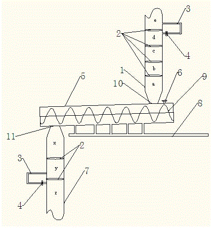 Sandy soil conditioner and continuous steam-pressing device and method thereof