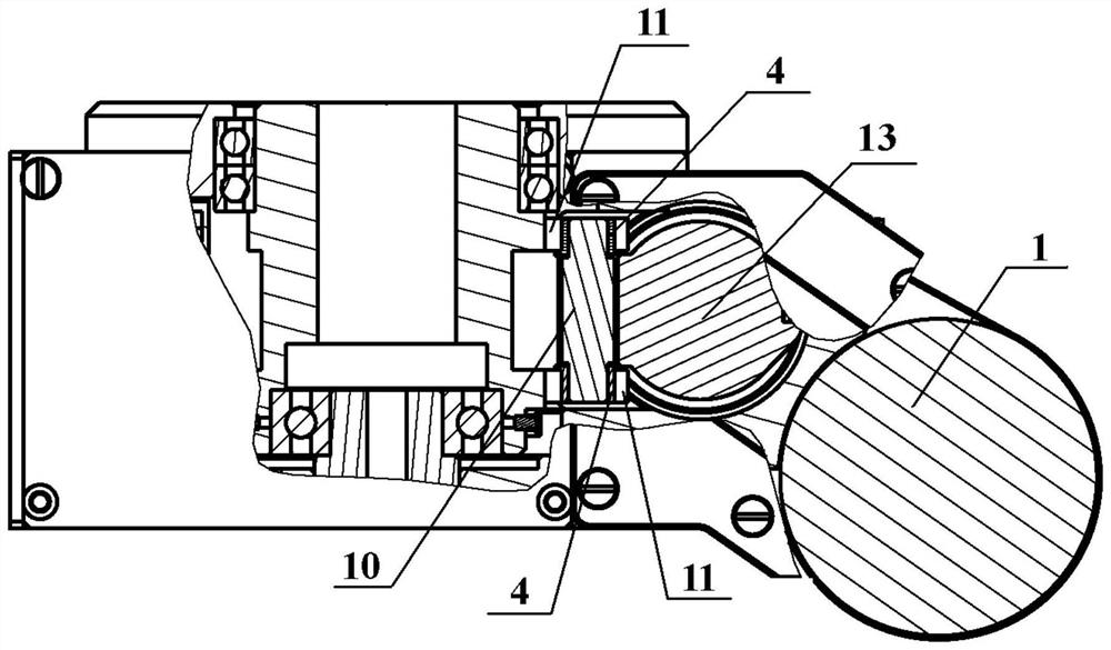 An actuator for large-load anti-jamming electric steering gear