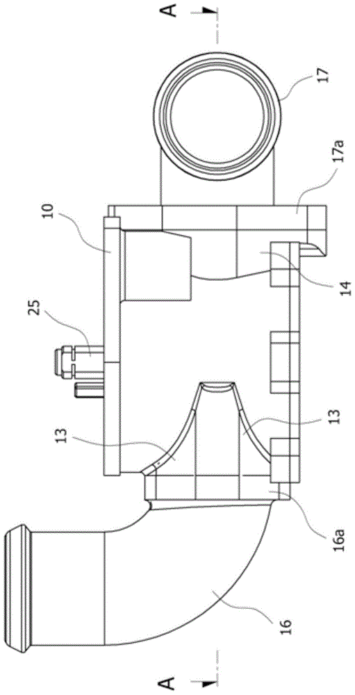 Valve device for vehicle