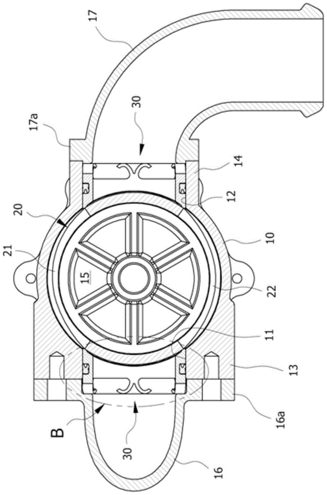 Valve device for vehicle