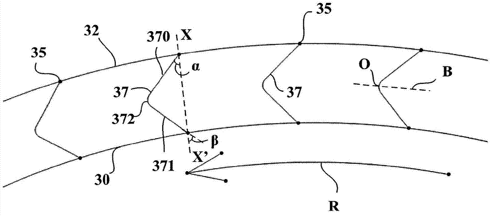 Tire for two-wheeled vehicles, comprising a tread having sipes