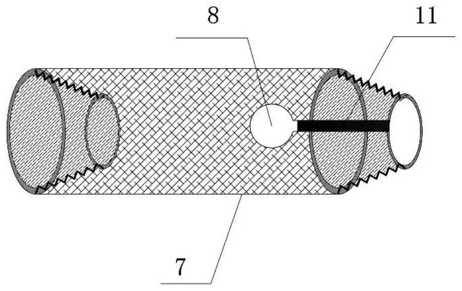 Rapid installation device and method for cables in drilling rod based on horizontal directional drilling investigation