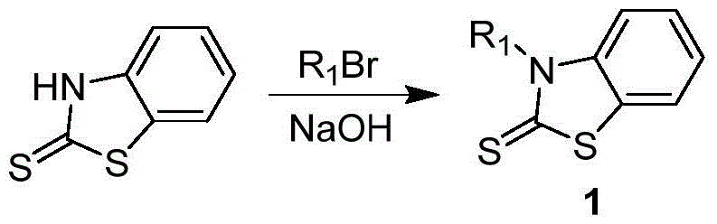 A kind of thiazolethione triphenylamine photosensitive dye and preparation method thereof