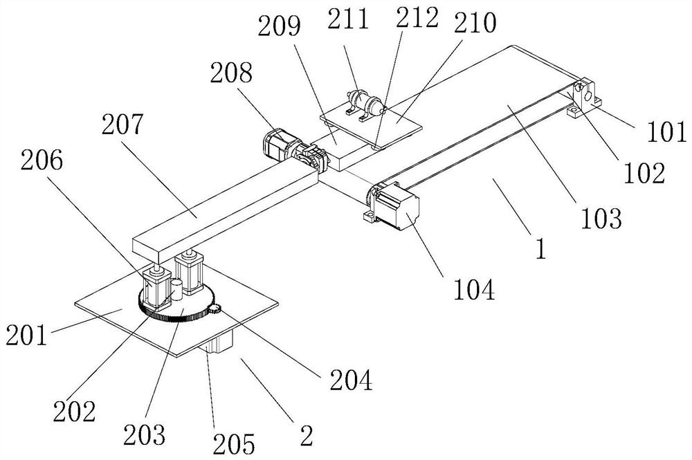 A processing mechanism for the sheet metal shell of a power distribution cabinet