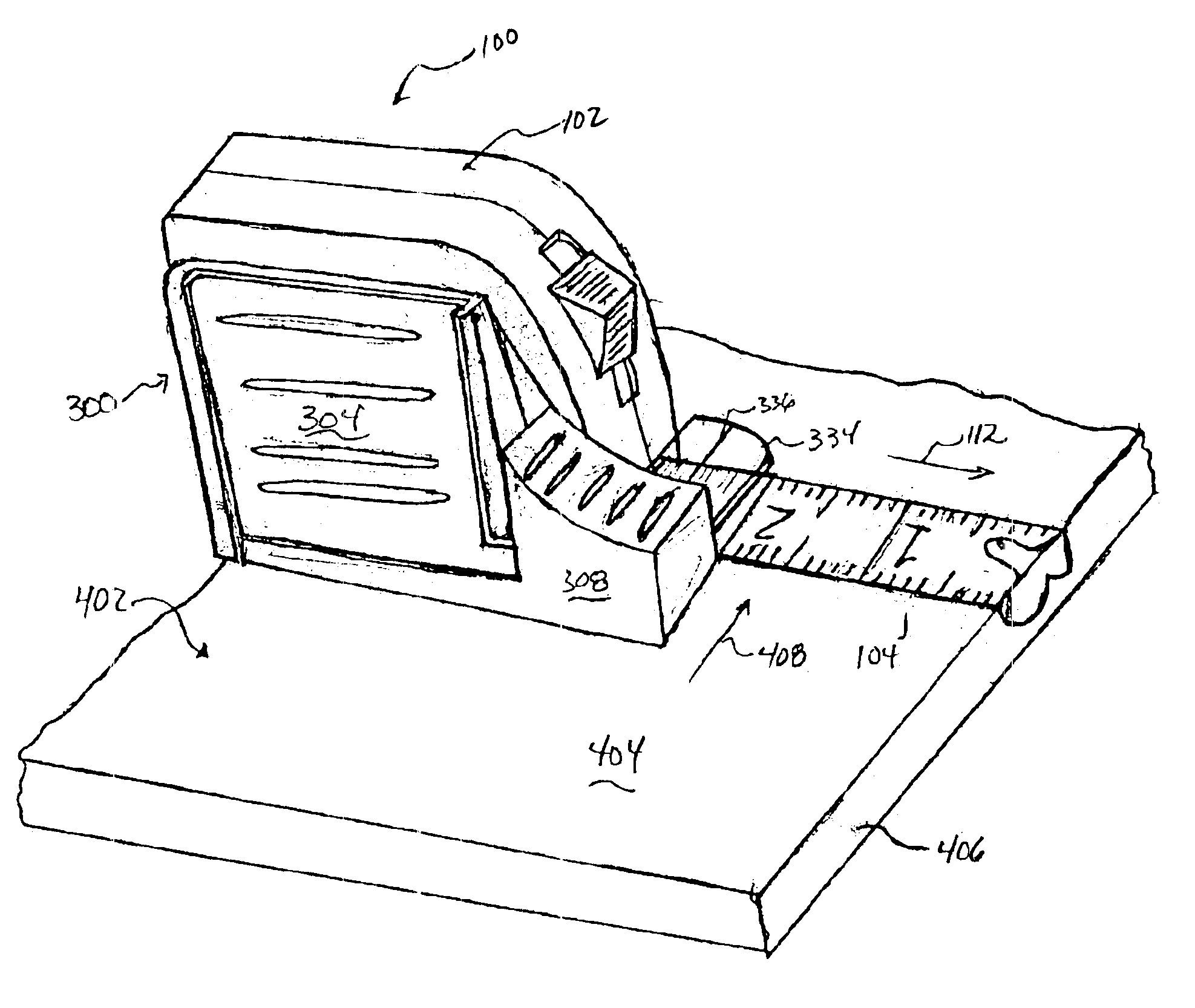 Marking mechanism for a tape measure and tape measure incorporating same