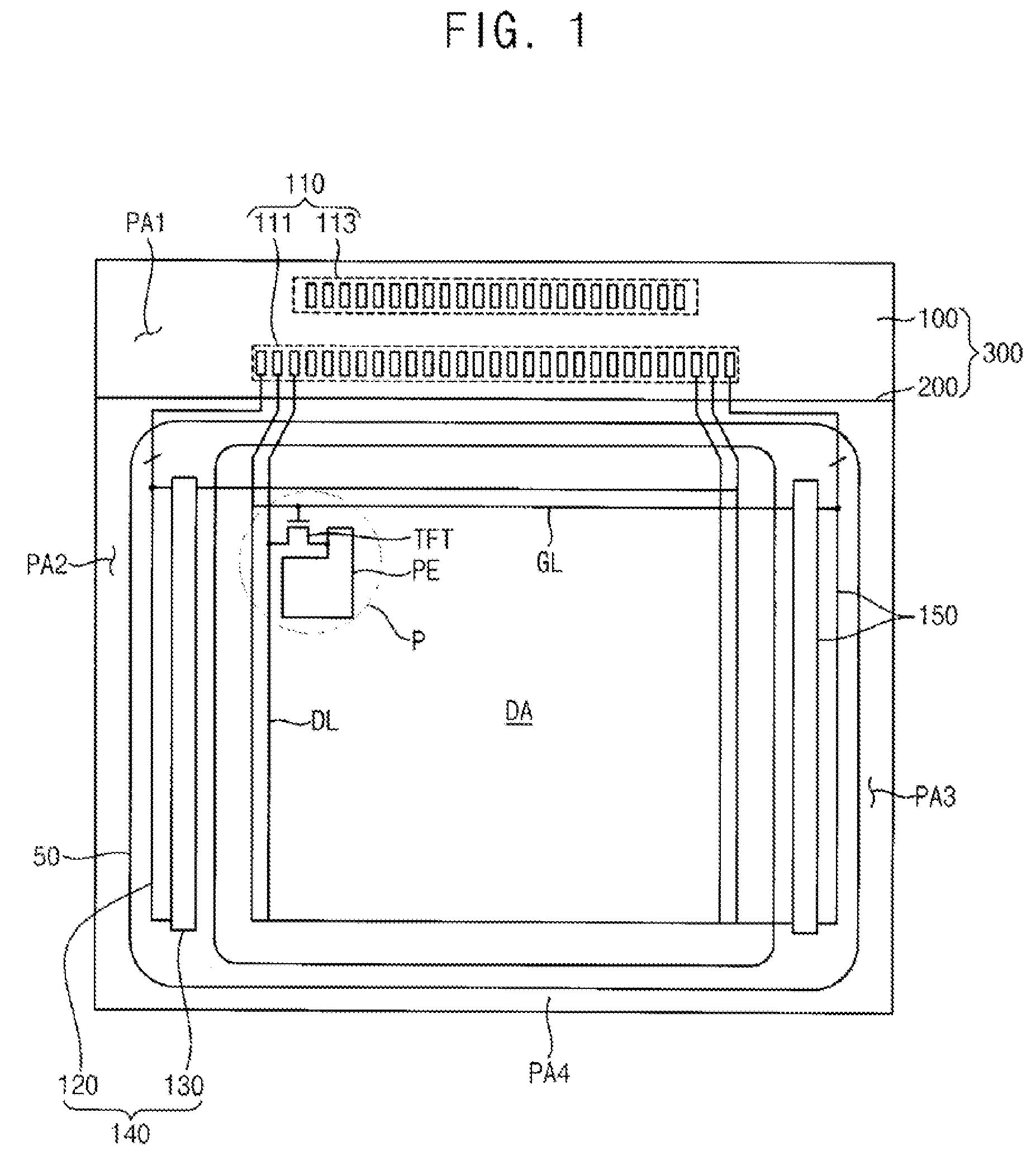 Display substrate and display device having the same
