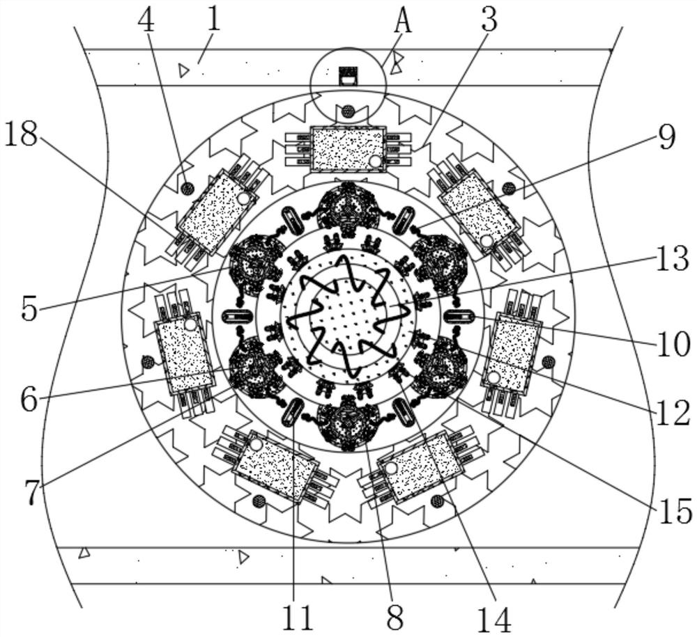 Protection device facilitating aluminum alloy casting pouring