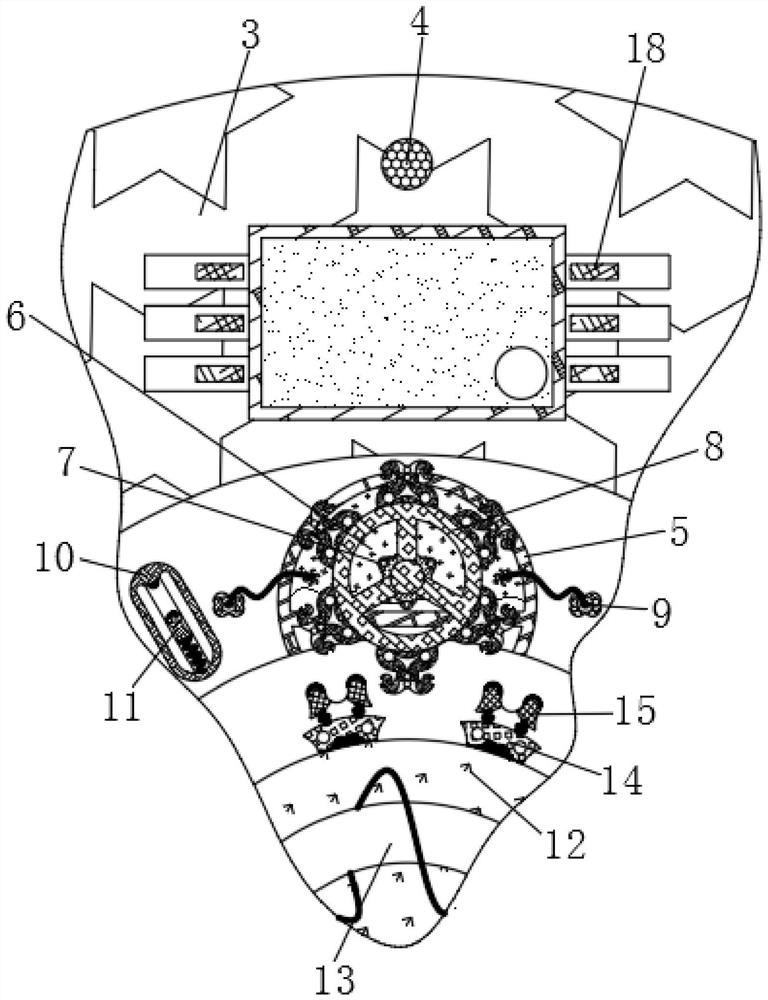 Protection device facilitating aluminum alloy casting pouring