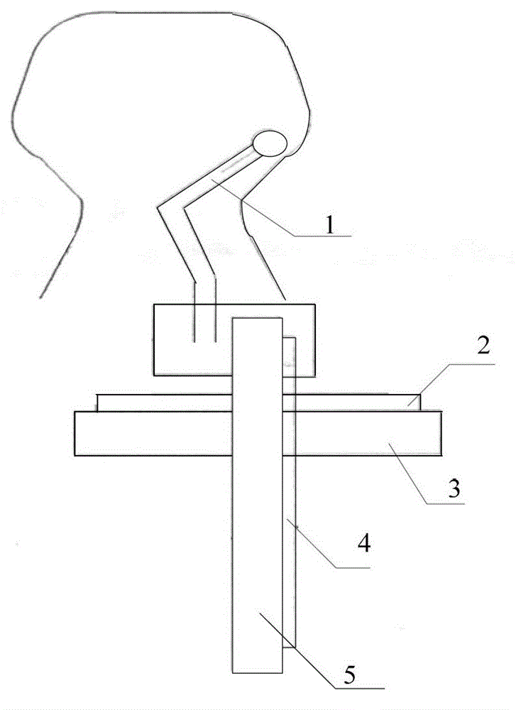 Method for detecting cross-section profile by utilizing two-dimensional measuring machine