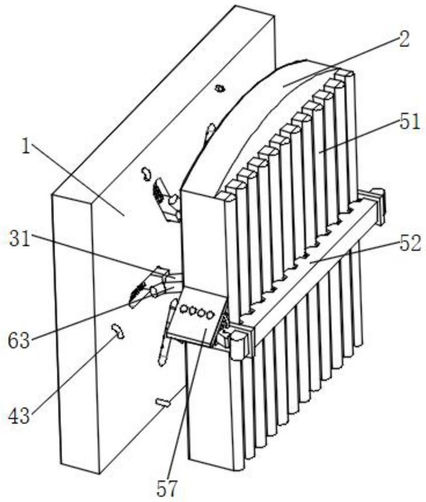 Insulation board containing carbon fiber material