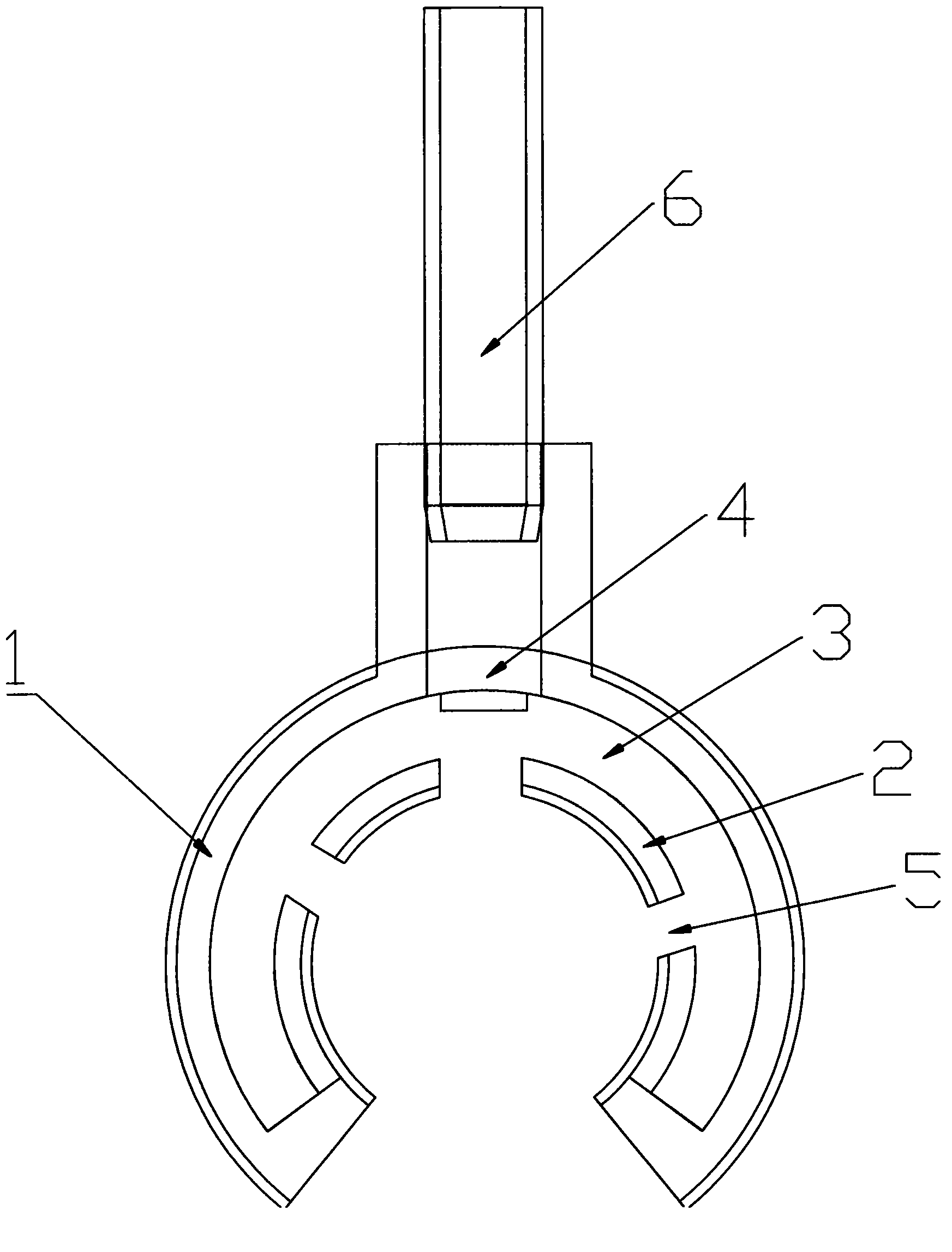 Dust collecting mechanism for screw filling machine