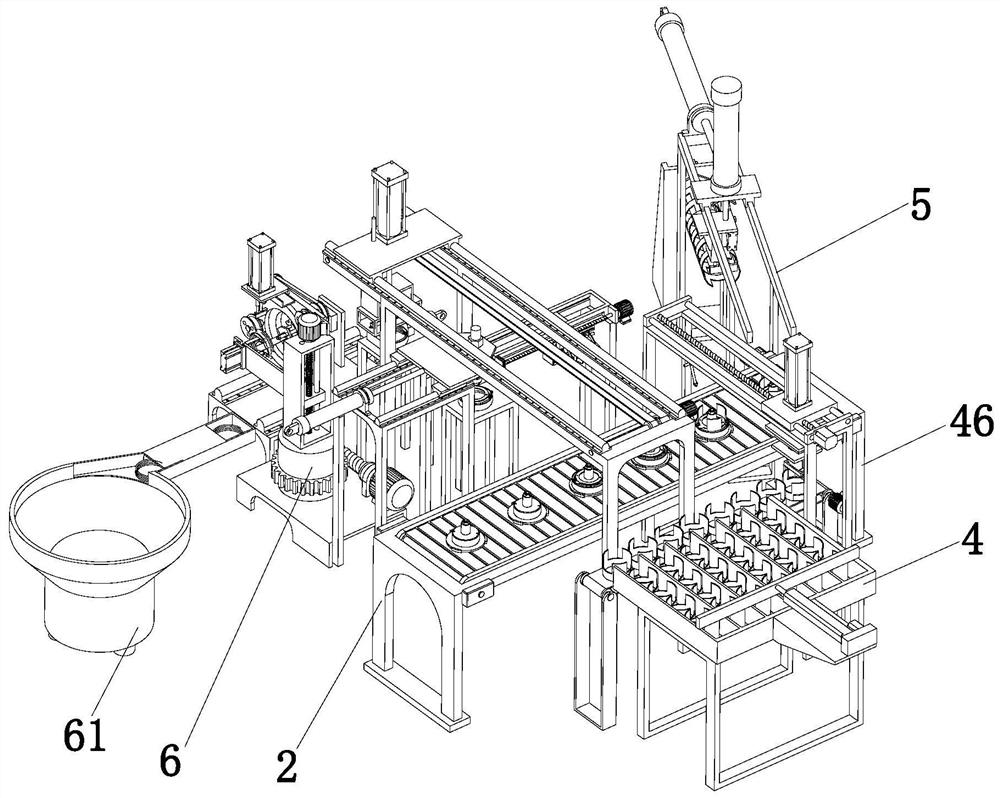 An automatic production line for an anesthesia vaporizer core