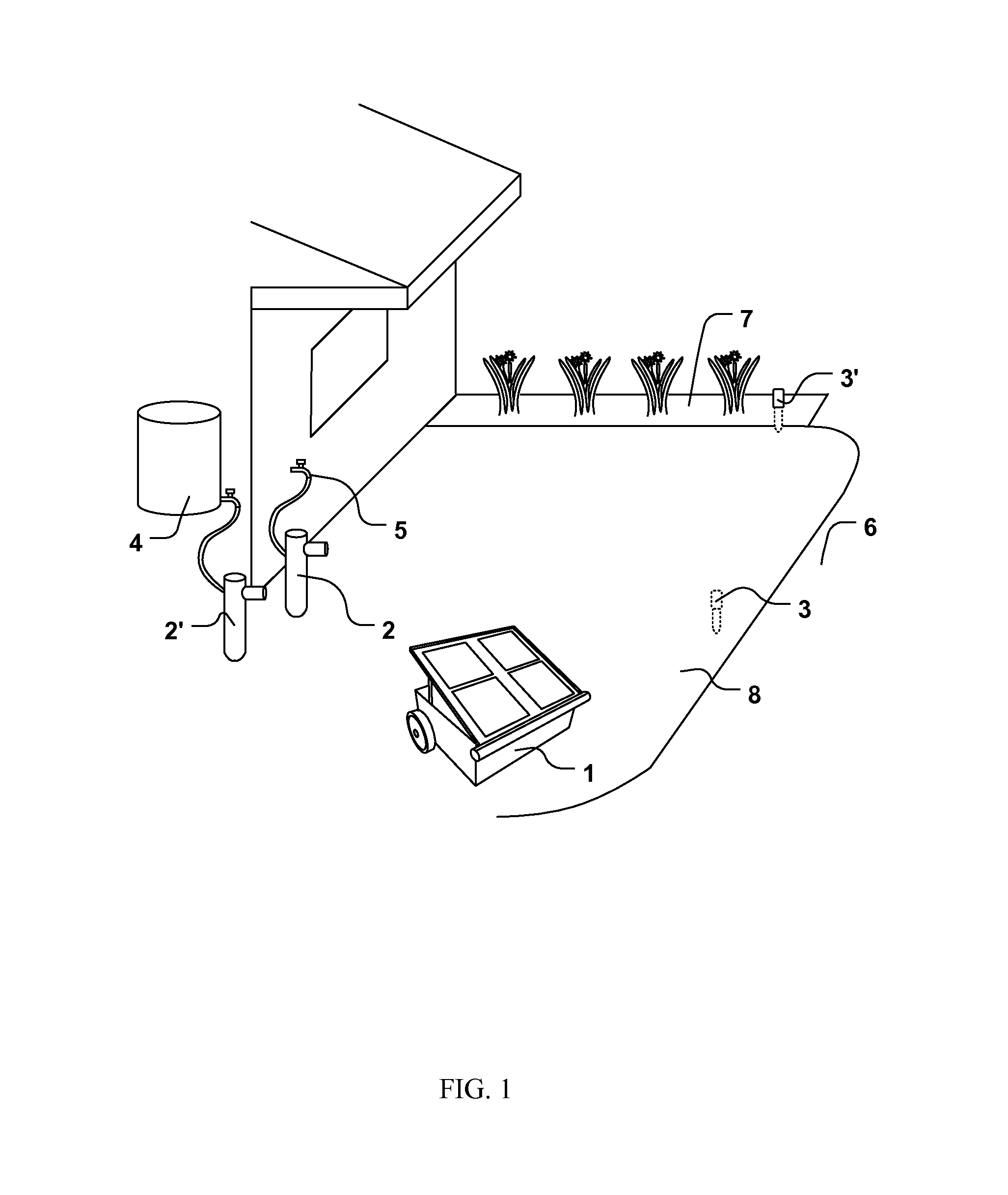 Untethered Irrigation Device and Method