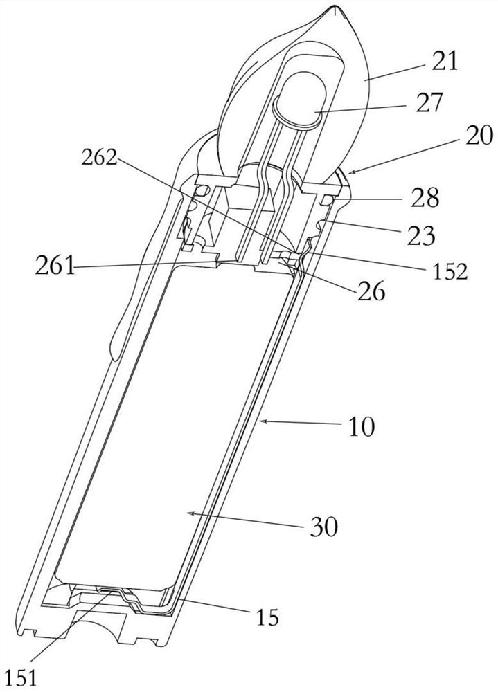 Hidden circuit knob switch device of lamp and control mode thereof