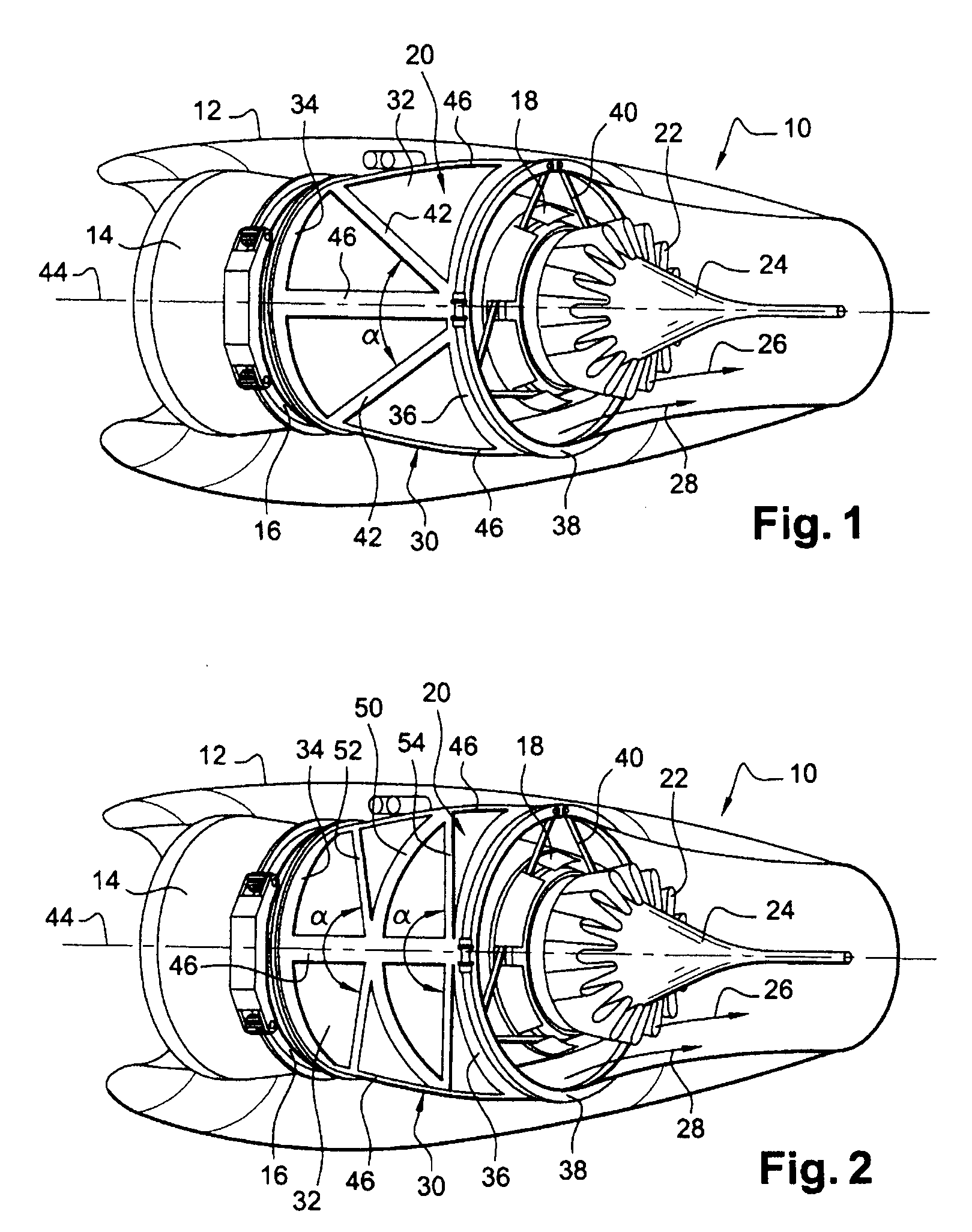 External fan duct casing in a turbomachine