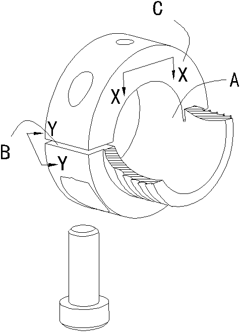 Wire fixing mechanism for wire transmission system
