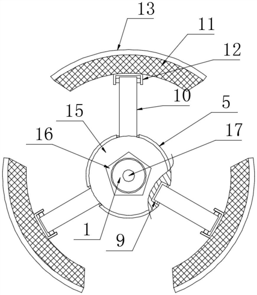 An engine rear oil seal bracket installation tool