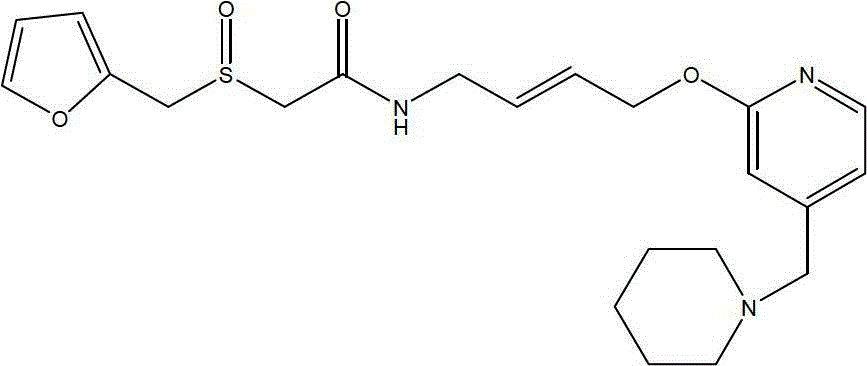 Lafutidine liposome solid preparation and preparing method thereof