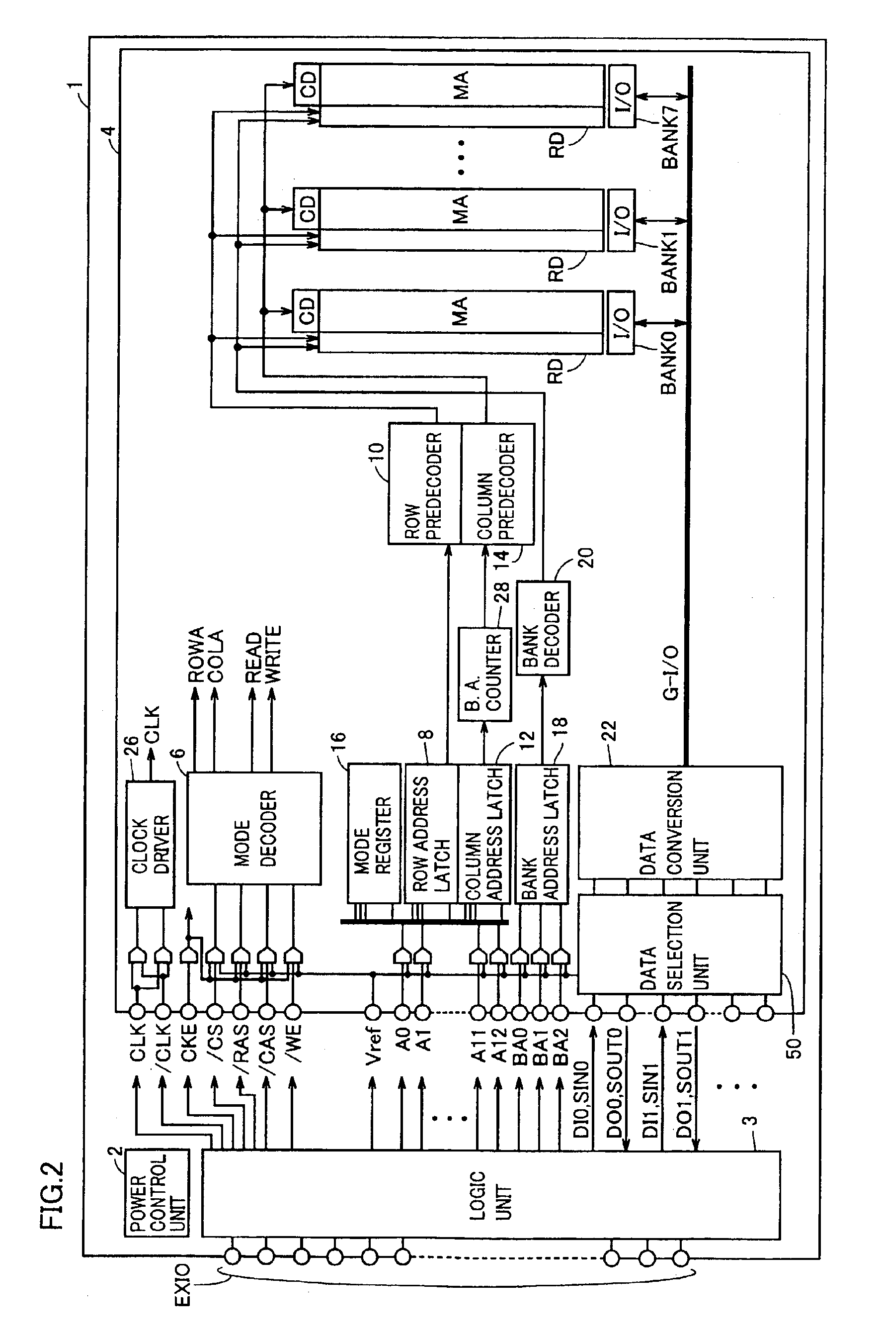 Semiconductor device saving data in non-volatile manner during standby