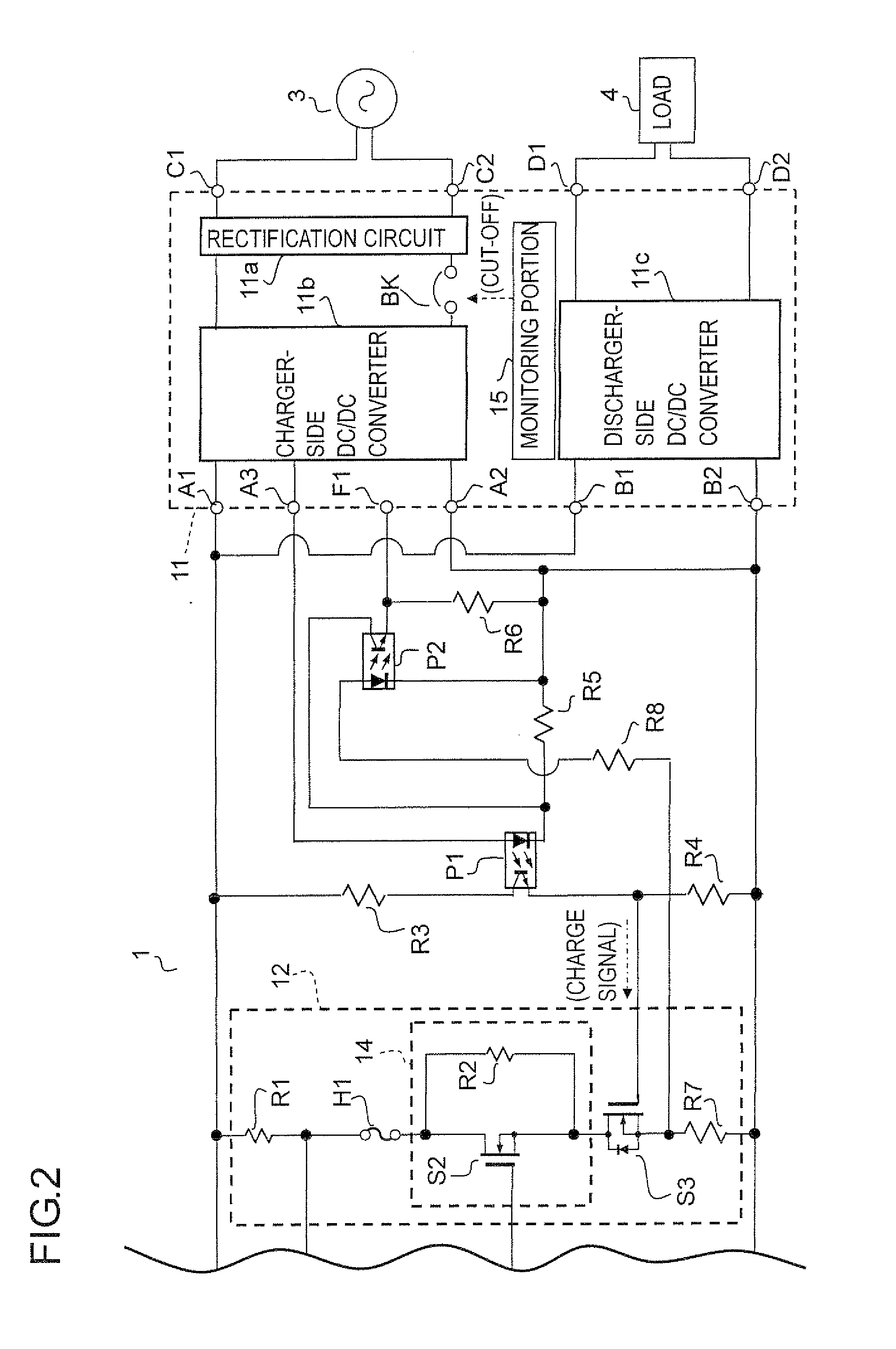 Secondary battery protection circuit