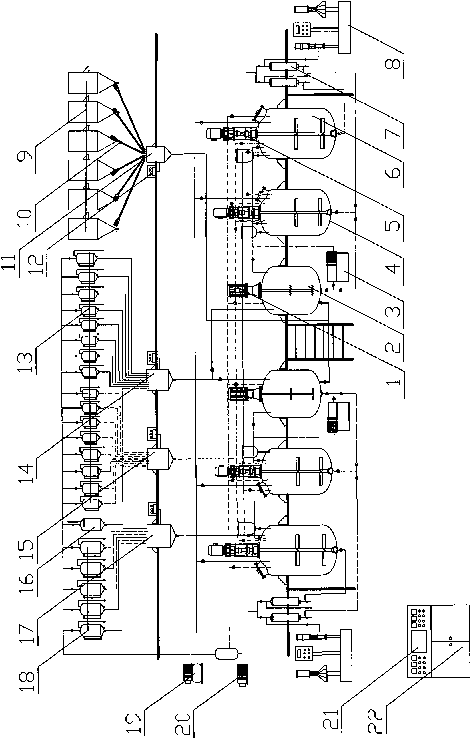 Process for producing fully-automatic integrative paint complete equipment