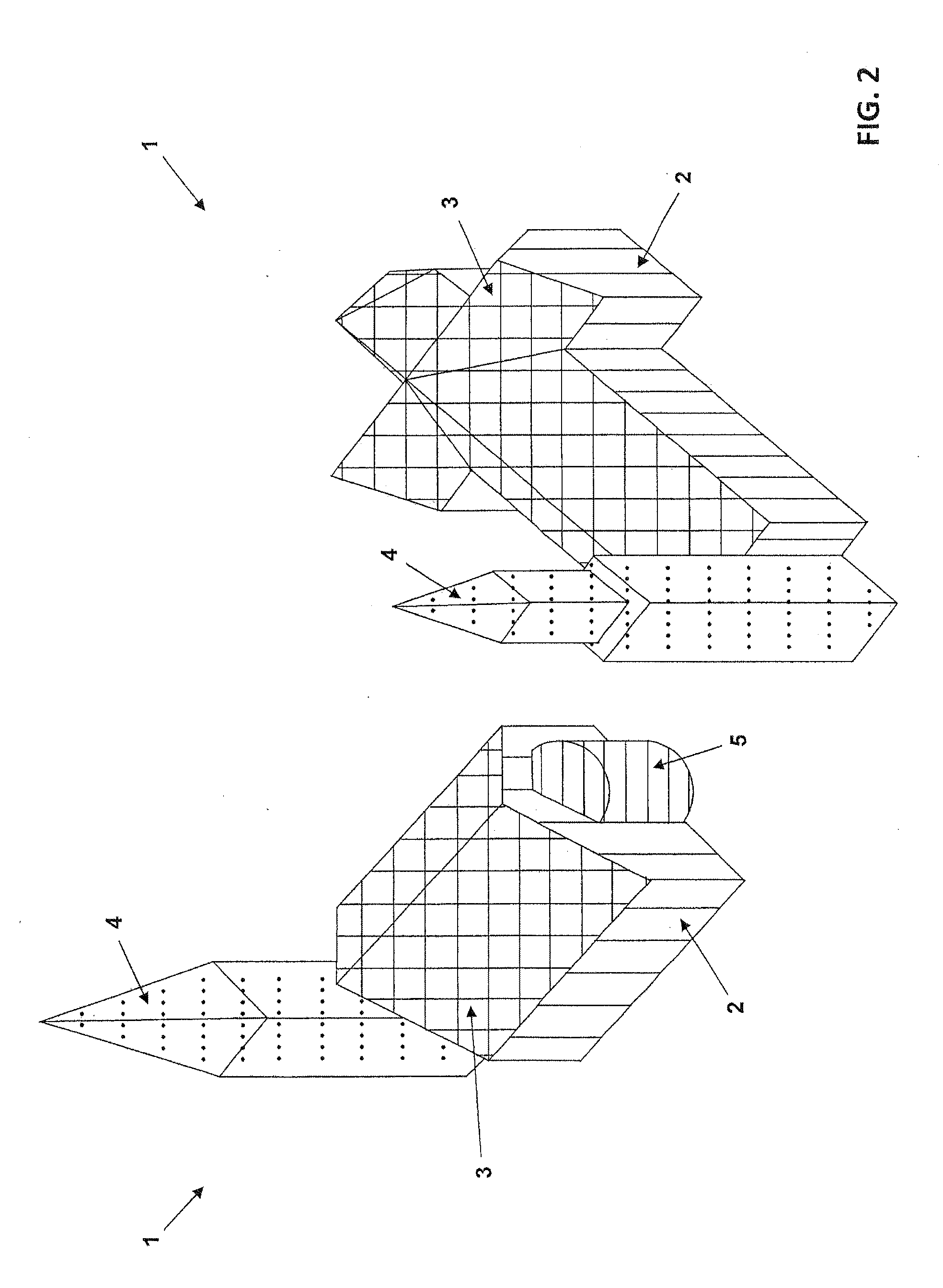 Parameterized graphical representation of buildings