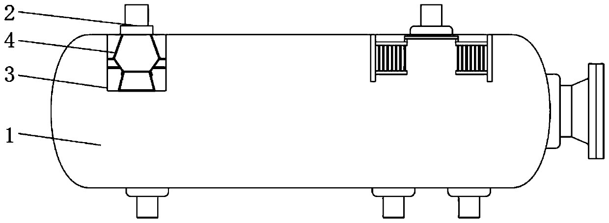 High-pressure separator