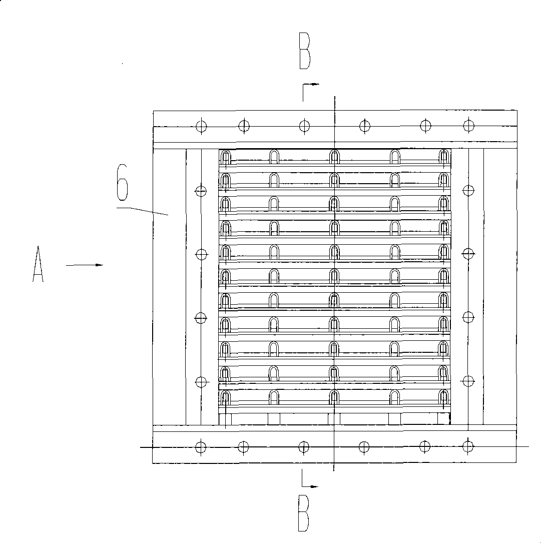 Non-welded plate type heat exchanger