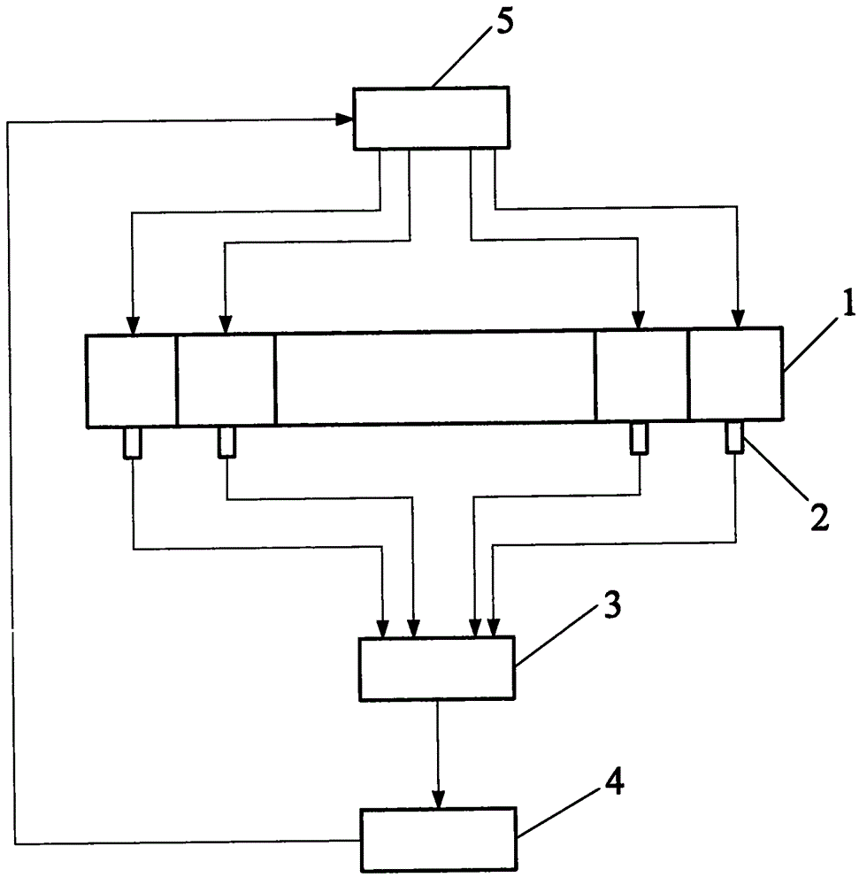 Sewage treatment system for cooling water trough of carpet cleaning machine