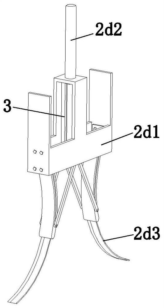 A device for cutting roots of wheat seedlings