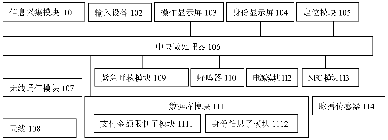 An electronic payment device